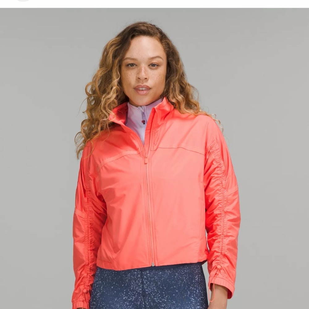 Lululemon Cropped Track Jacket